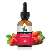 Strawberry Flavored Hempseed Oil Liquid Tincture from myCBD - 1500mg