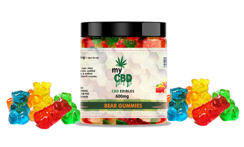 CBD Bear Gummies by myCBD 600mg